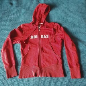 Adidas hoodie sweatshirt sweater jacket coat S XS